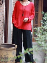 Round Neck Loose Primer shirt